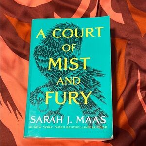 A Court of Mist and Fury by Sarah J. Maas - Teal & Yellow